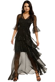 We-Are-Kindred-Arabella-Silk-Maxi-Dress-Black-Front