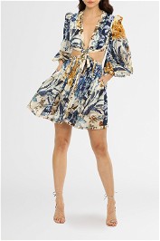 Zimmermann Aliane Cut Out Dress