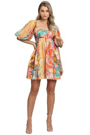 Zimmermann Lola Panelled Mini Dress