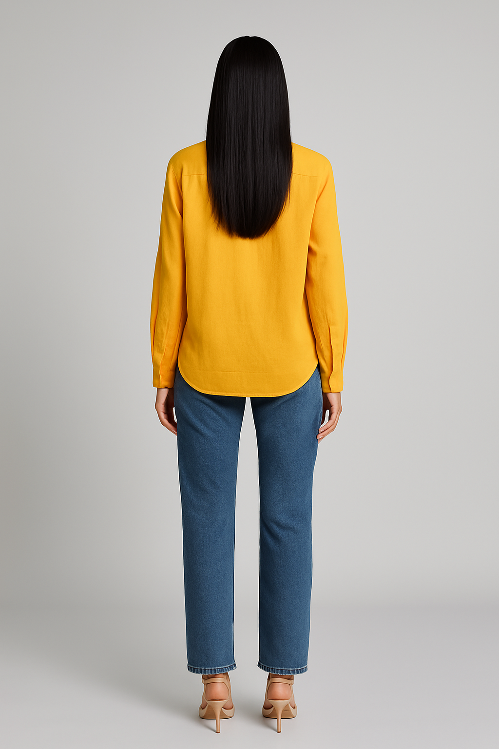 Dress Hire casual VENROY	Low Pocket Relaxed Fit Shirt Orange