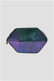 Oroton Avalon Hexagon Chain Clutch in Holographic